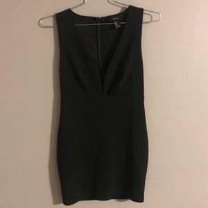 Forever 21 deep V neck dress
